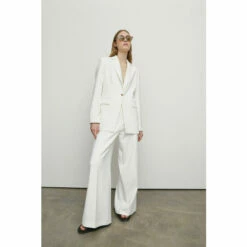 Warehouse Premium Tailored Single Breasted Longline Jacket For Female -Warehouse Sales Store unnamed file 1013