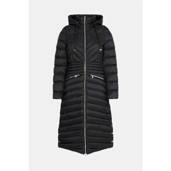 Warehouse Lightweight Maxi Packable Padded Jacket For Female 6 Warehouse Lightweight Maxi Packable Padded Jacket For Female - Image 4