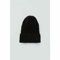 Warehouse Ribbed Beanie Hat For Female