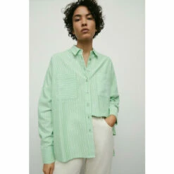 Warehouse Stripe Long Sleeve Shirt For Female -Warehouse Sales Store unnamed file 1177