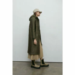 Warehouse Quilted Longline Winter Parka For Female -Warehouse Sales Store unnamed file 12