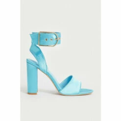 Warehouse Wide Ankle Strap Block Heel For Female -Warehouse Sales Store unnamed file 1230