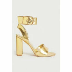 Warehouse Wide Ankle Strap Block Heel For Female -Warehouse Sales Store unnamed file 1231