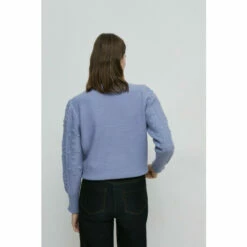 Warehouse High Neck Bobble Knit Jumper For Female -Warehouse Sales Store unnamed file 1298