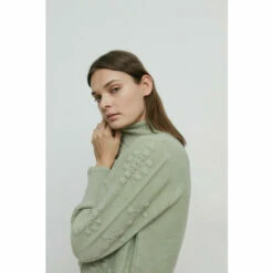 Warehouse High Neck Bobble Knit Jumper For Female -Warehouse Sales Store unnamed file 1301