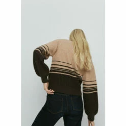 Warehouse Sunset Stripe Knit Cardigan For Female -Warehouse Sales Store unnamed file 1304