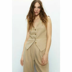 Warehouse Tailored Fitted Waistcoat For Female -Warehouse Sales Store unnamed file 144