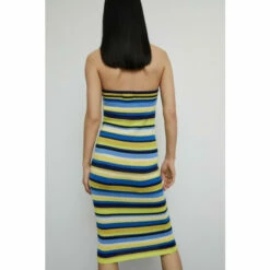 Warehouse Stripe Knit Midi Dress For Female -Warehouse Sales Store unnamed file 1457