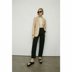 Warehouse Twill Tuck Front Chino Trouser For Female -Warehouse Sales Store unnamed file 1636