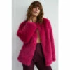Warehouse Collarless Faux Fur Jacket For Female -Warehouse Sales Store unnamed file 164