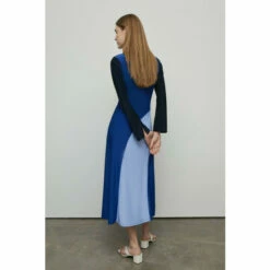 Warehouse Colourblock Midi Dress For Female -Warehouse Sales Store unnamed file 1676