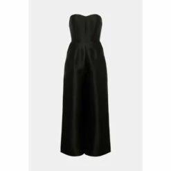 Warehouse Satin Twill Bandeau Jumpsuit For Female -Warehouse Sales Store unnamed file 1696