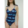 Warehouse Tie Dye V Neck Tie Shoulder Swimsuit For Female -Warehouse Sales Store unnamed file 1699