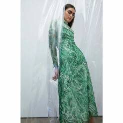 Warehouse Jemma Lewis X Wh Marble Cutabout Mesh Dress For Female -Warehouse Sales Store unnamed file 1749