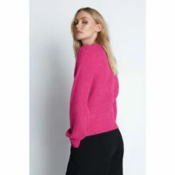 Warehouse Wool Blend Embellished Yoke Knit Jumper For Female -Warehouse Sales Store unnamed file 1832