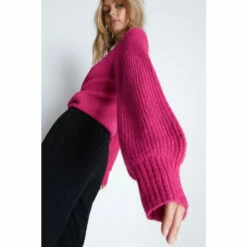 Warehouse Wool Blend Embellished Yoke Knit Jumper For Female -Warehouse Sales Store unnamed file 1834