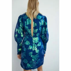 Warehouse Sparkle Jacquard Wrap Mini Dress For Female -Warehouse Sales Store unnamed file 1839