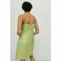 Warehouse Petite Jacquard Diamante Mini Dress For Female -Warehouse Sales Store unnamed file 1861