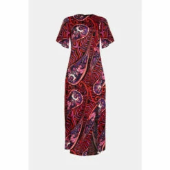 Warehouse Paisley Printed Midi Dress For Female -Warehouse Sales Store unnamed file 1872