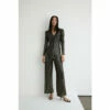 Warehouse Sparkle Sequin Twist Wide Leg Jumpsuit For Female