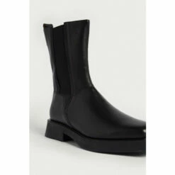 Warehouse Real Leather Classic Chelsea Calf Boot For Female -Warehouse Sales Store unnamed file 1918