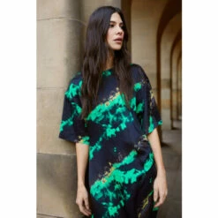 Warehouse Printed Midi Dress With Side Split For Female -Warehouse Sales Store unnamed file 1947