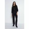 Warehouse Zip Front Jumpsuit For Female