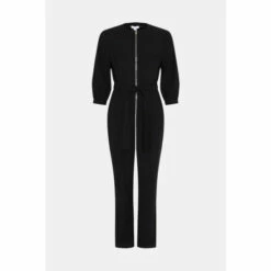 Warehouse Zip Front Jumpsuit For Female -Warehouse Sales Store unnamed file 1954