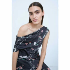 Warehouse Petite WH X The British Museum: The Charles Rennie Mackintosh Collection Asymmetric Coord Top In Print For Female -Warehouse Sales Store unnamed file 1994