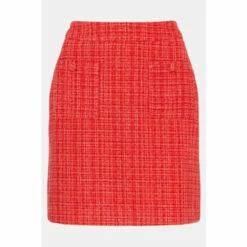 Warehouse Tweed Pocket Pelmet Skirt For Female -Warehouse Sales Store unnamed file 2021