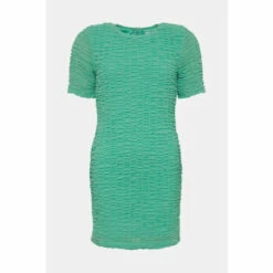 Warehouse Shirred Mini Dress For Female -Warehouse Sales Store unnamed file 2081