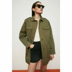 Warehouse Cotton Utility Jacket For Female -Warehouse Sales Store unnamed file 2113