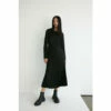 Warehouse Long Sleeve Pleated Midi Dress For Female