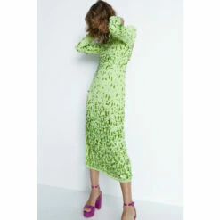 Warehouse Hand Embellished Open Back Maxi Dress For Female -Warehouse Sales Store unnamed file 2155