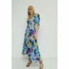 Warehouse Floral Print Pleated Midi Dress For Female -Warehouse Sales Store unnamed file 2156