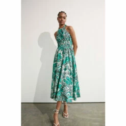 Warehouse Floral Cotton Halter Neck Midi Dress For Female 12 Warehouse Floral Cotton Halter Neck Midi Dress For Female -Warehouse Sales Store unnamed file 2170