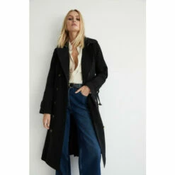 Warehouse Modern Classic Trench Coat For Female
