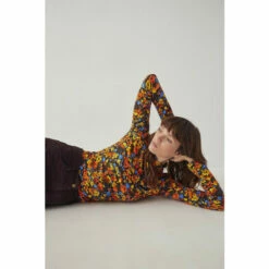 Warehouse Printed Funnel Neck Top For Female -Warehouse Sales Store unnamed file 2191