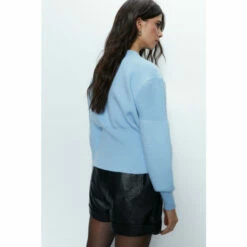 Warehouse Split Hem Knit Jumper For Female -Warehouse Sales Store unnamed file 2221