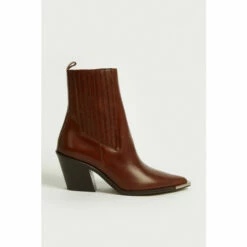 Warehouse Premium Real Leather Toe Cap Western Boot For Female -Warehouse Sales Store unnamed file 2236