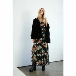 Warehouse Faux Leather Short Trench For Female -Warehouse Sales Store unnamed file 2272