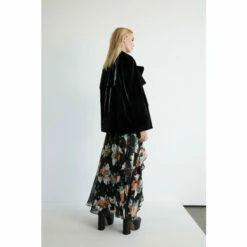 Warehouse Faux Leather Short Trench For Female -Warehouse Sales Store unnamed file 2275