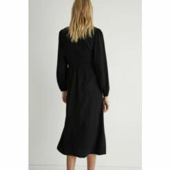 Warehouse Crystal Trim Belted Midi Dress For Female -Warehouse Sales Store unnamed file 2320