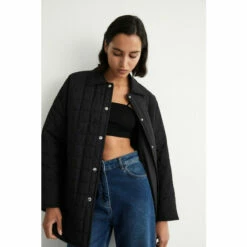 Warehouse Square Padded Overshirt Liner Jacket For Female -Warehouse Sales Store unnamed file 2354