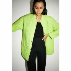 Warehouse Square Padded Overshirt Liner Jacket For Female -Warehouse Sales Store unnamed file 2355