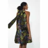 Warehouse Floral Jacquard Bow Back Dress For Female -Warehouse Sales Store unnamed file 2368