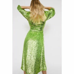 Warehouse Belted Sequin Midi Dress For Female -Warehouse Sales Store unnamed file 2381