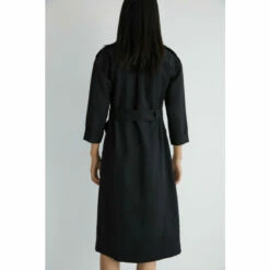 Warehouse Utility Shirt Dress With 3/4 Sleeve For Female -Warehouse Sales Store unnamed file 2406