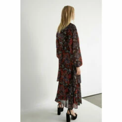 Warehouse Floral Pleated Double Tiered Midi Dress For Female -Warehouse Sales Store unnamed file 2412