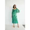 Warehouse Sparkle Jacquard Twist Neck Midi Dress For Female -Warehouse Sales Store unnamed file 2433